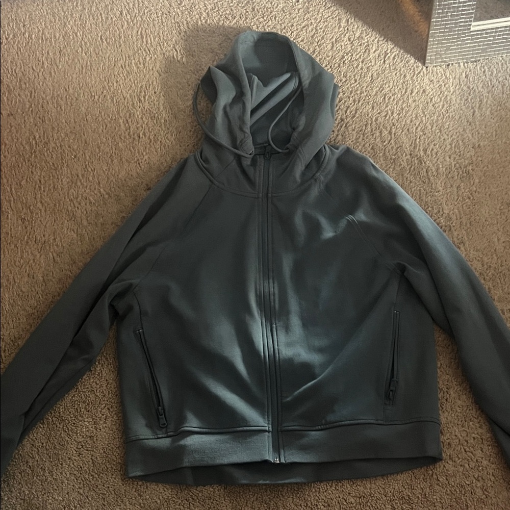 Old Navy Women's Charcoal Bomber Jacket